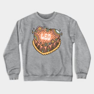 Leo Heart Cake Crewneck Sweatshirt